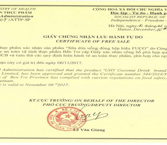 cfs và poa trong thủ tục công bố mỹ phẩm